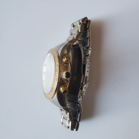 Techno Com by KC Ladys Diamond Bezel Watch (Unisex) - Picture 4 of 13